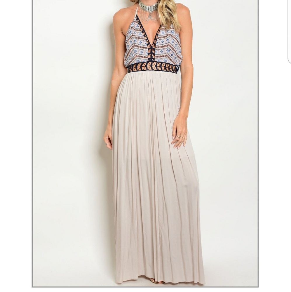 💦LIGHT GRAY DRESS - Picture 3 of 6